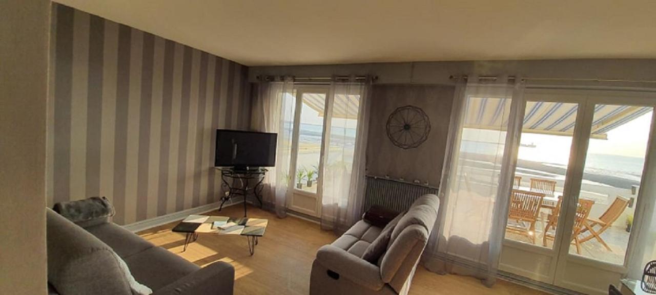 Superbe Appartement Avec Terasse Face A La Mer Boulogne-sur-Mer Zewnętrze zdjęcie
