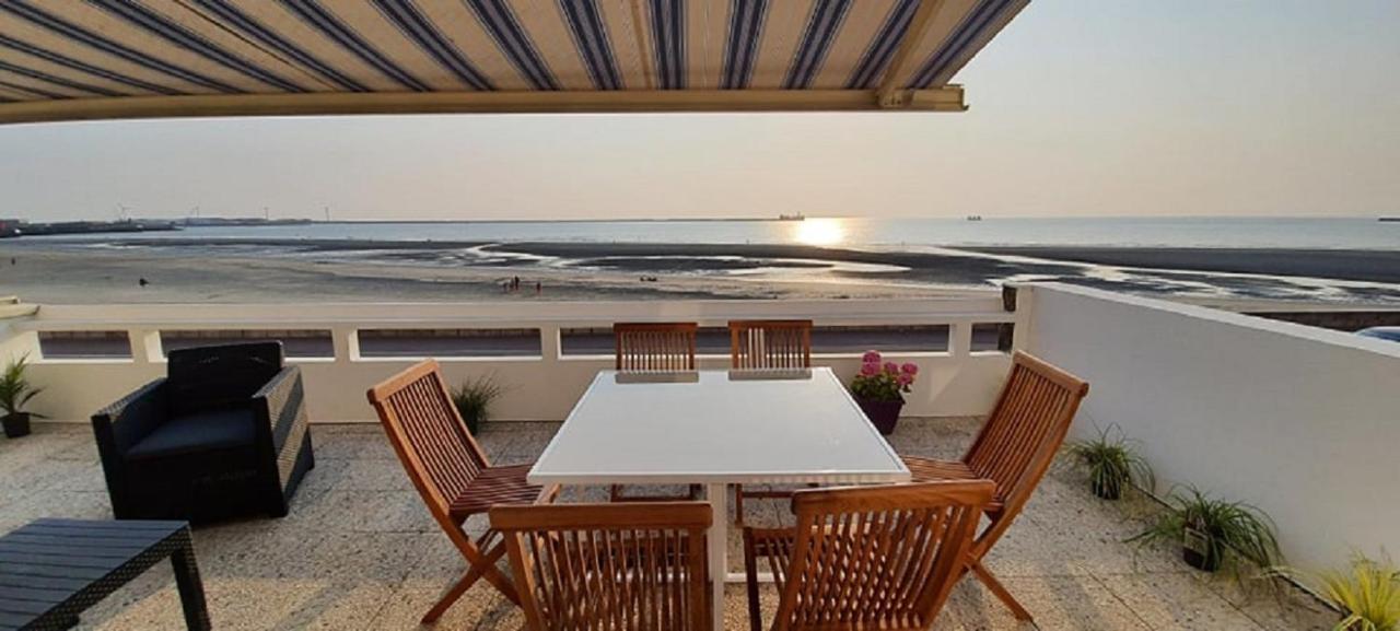 Superbe Appartement Avec Terasse Face A La Mer Boulogne-sur-Mer Zewnętrze zdjęcie